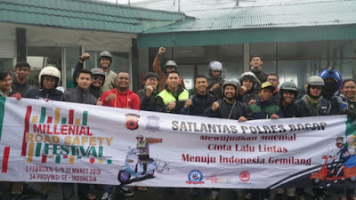 Millenial Road Safety Festival Bogor Hadirkan Artis Ibukota dan Puteri Indonesia Persahabatan 2019