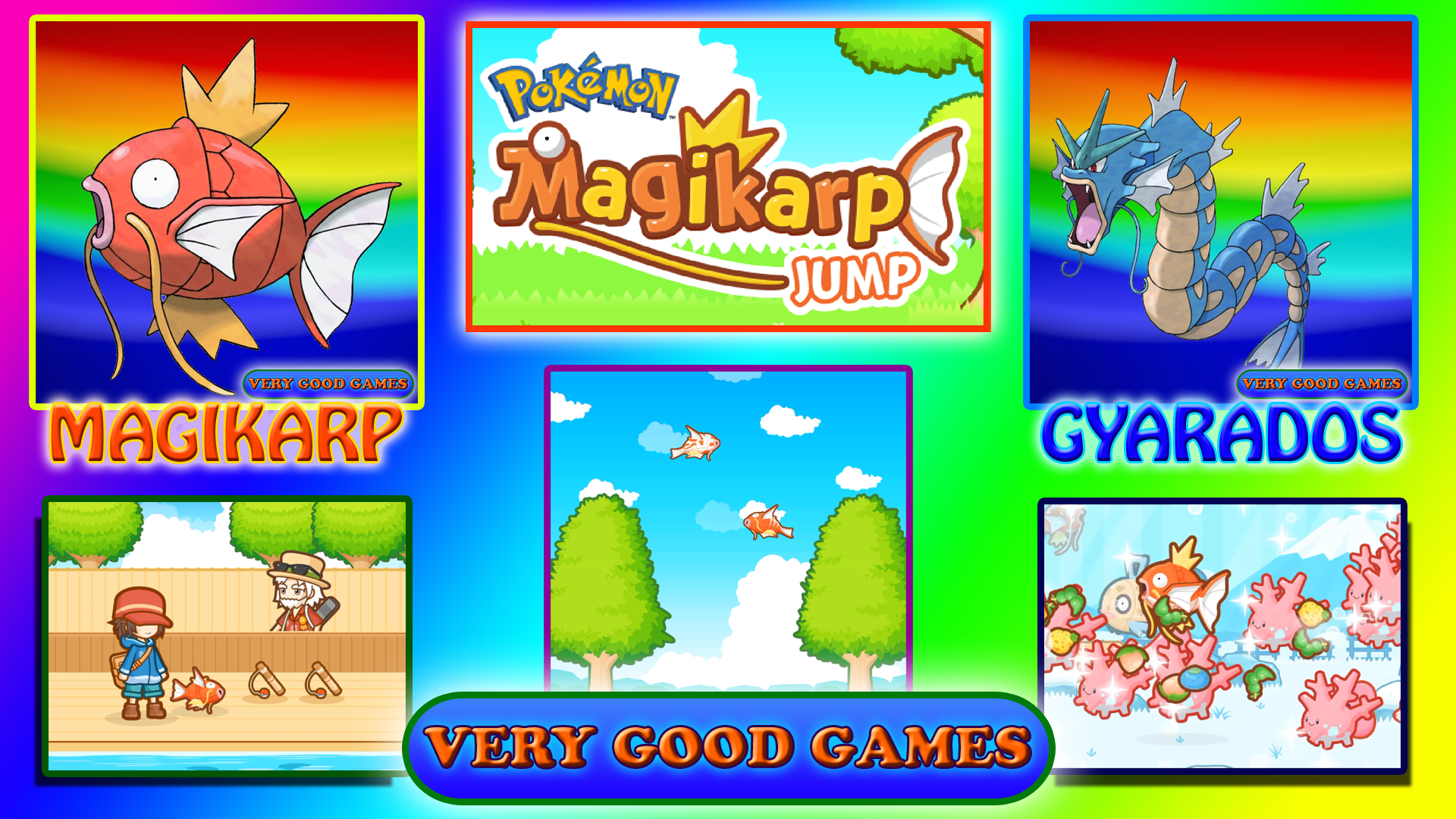 Pokemon Magikarp Jump - a Nintendo game for tablets and smartphones