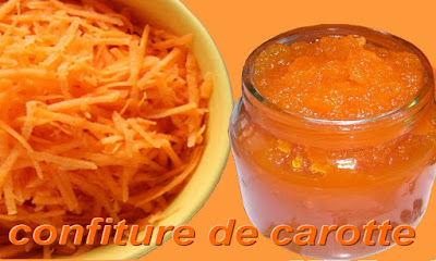 préparation recette confiture de carottes