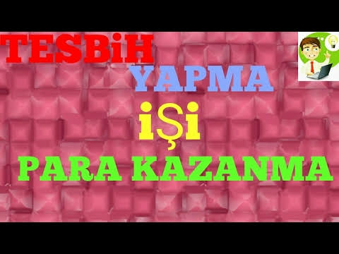 Evde Tesbih İşi Yapma 