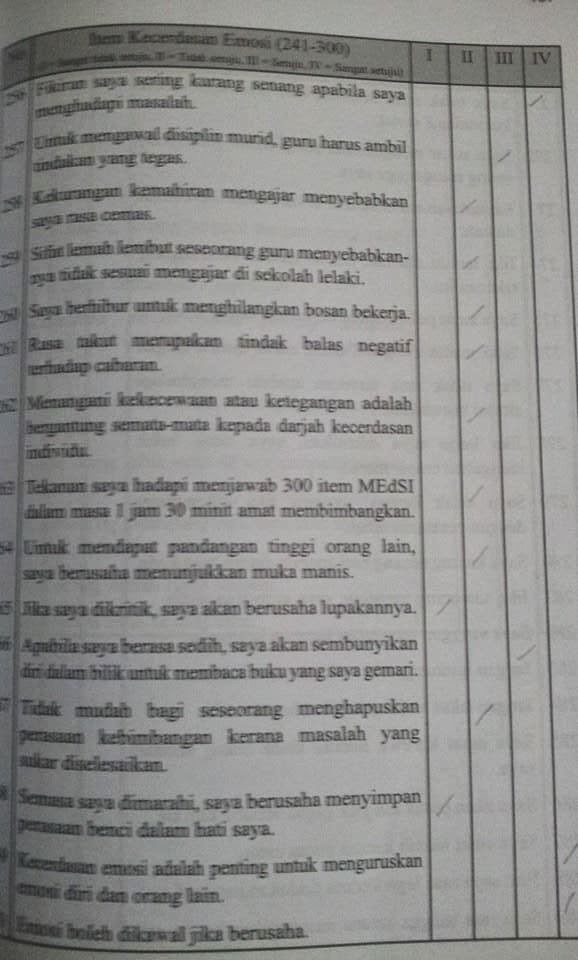 Contoh Soalan Ujian MEdSI / Malaysian Educators Selection 