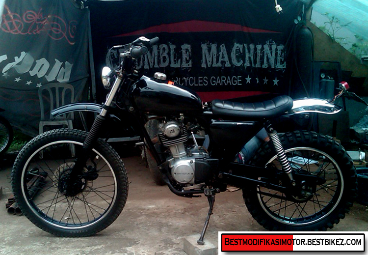  Modifikasi Honda CB 100 Trail Gambar Modifikasi Motor 