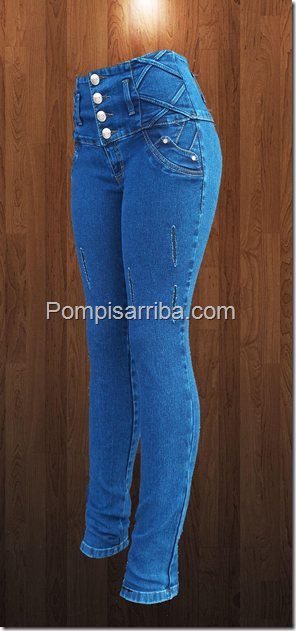 Pantalon de Mezclilla de Costado en Morelos