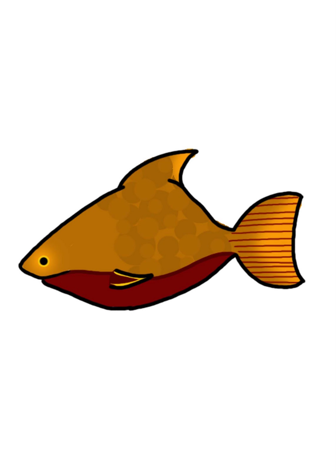 PZ C: cartoon fish