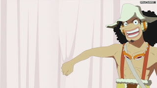 ワンピースアニメ 魚人島編 529話 ウソップ | ONE PIECE Episode 529