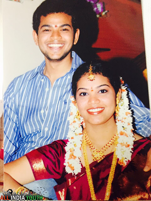 Ram Mohan Naidu with her sister