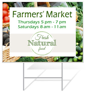 Farmers Market Lawn Sign | Lawnsigns.com