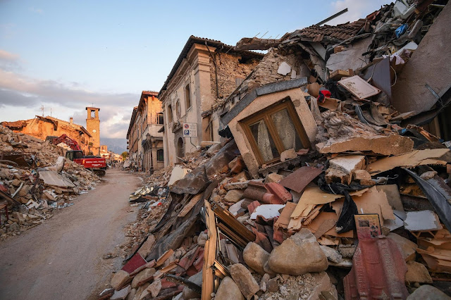 Ricostruzione terremoto