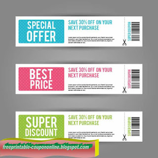Free Printable Discount Coupons