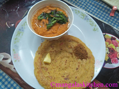 Coconut Gram Dal Chutney - Side Dish for Adai, Dosa and Idli