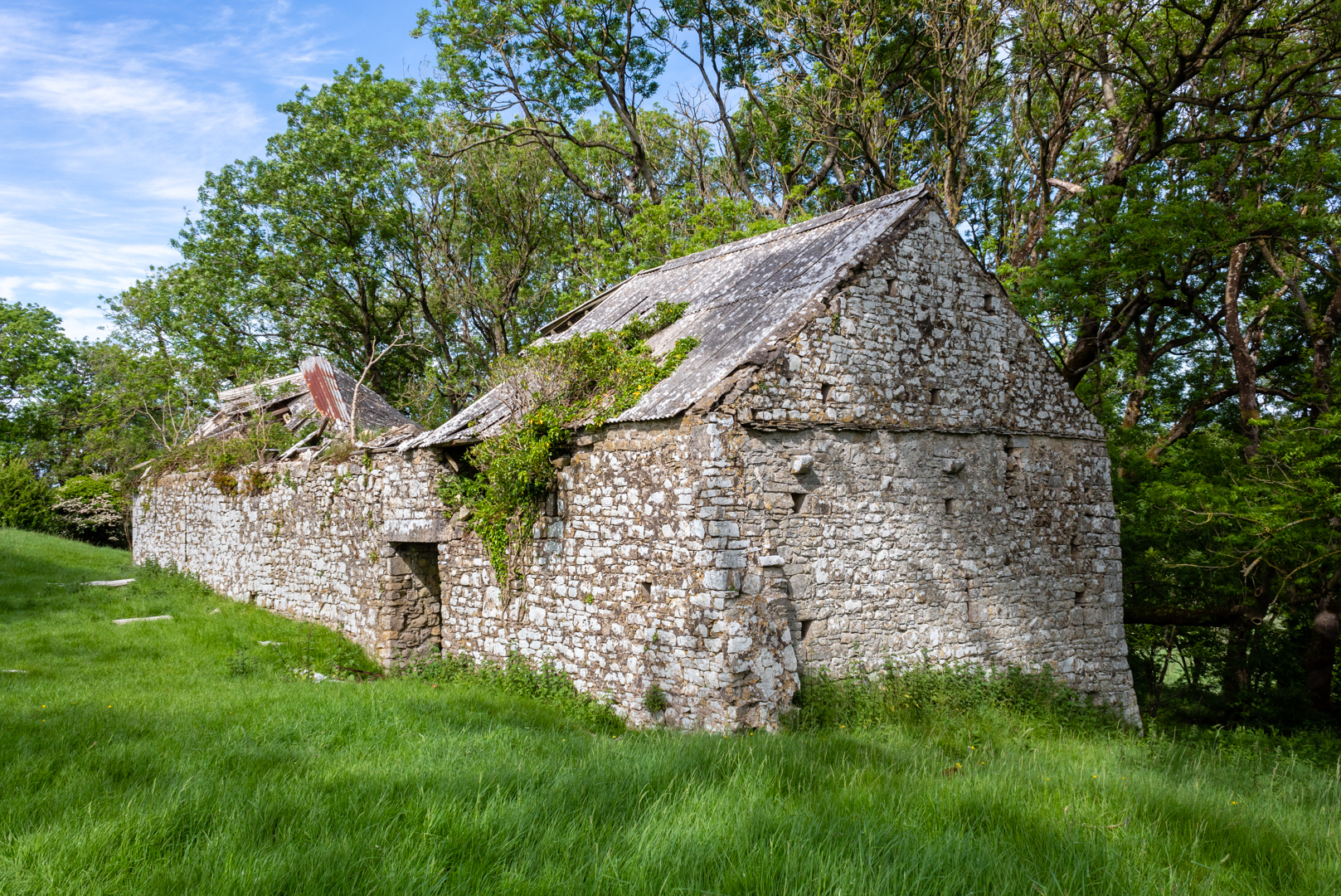 East Orchard Castle, Barn