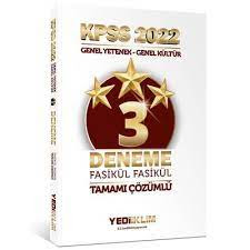 2022 KPSS Yediiklim Gy-Gk 3lü Deneme Ücretsiz Pdf İndir