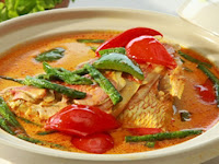 GULAI  KAKAP PADANG