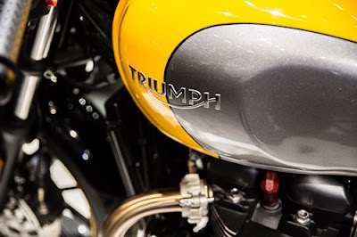 2016 Triumph Street Cup fuel tank