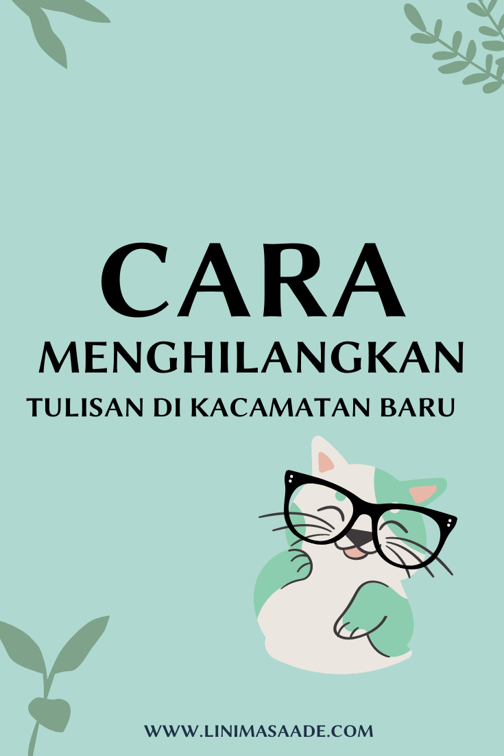 Cara Menghilangkan Tulisan di Lensa Kacamata Baru