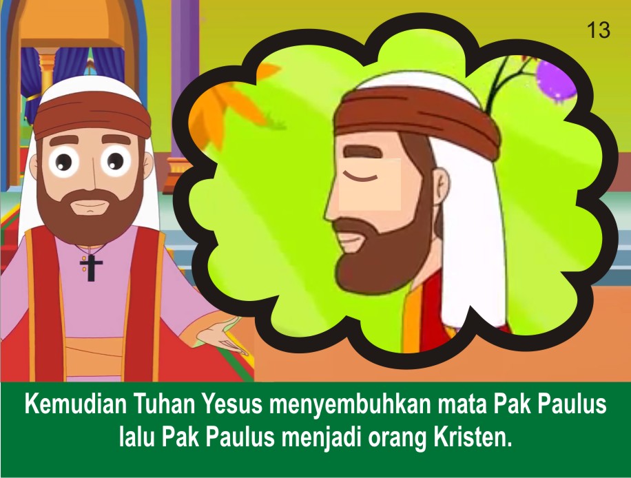 Komik Alkitab Anak: Paulus Menghadap Raja Agripa