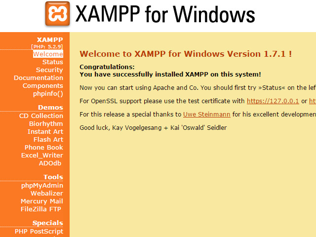 Xampp Versi Lawas