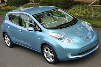 Nissan Leaf taxi electrico