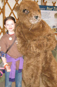 (Prairie dog day (Groundhog Day for the West)). It was a big success! (me and prairie dog)