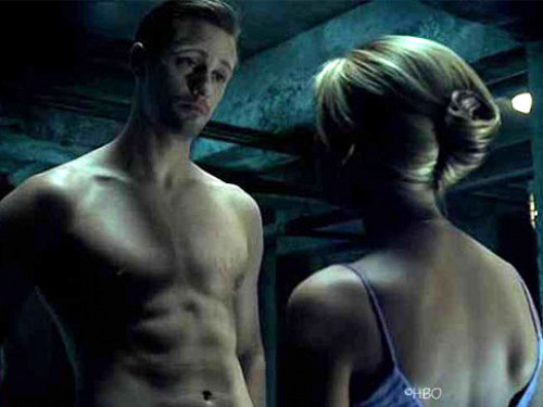 ALEXANDER Skarsgard gets nude and stays nude for eight hours in the new 