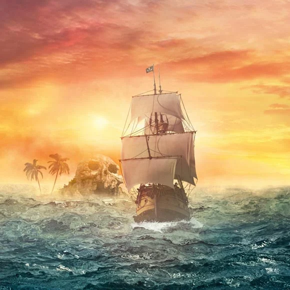 Pirate Ship Wallpaper Engine