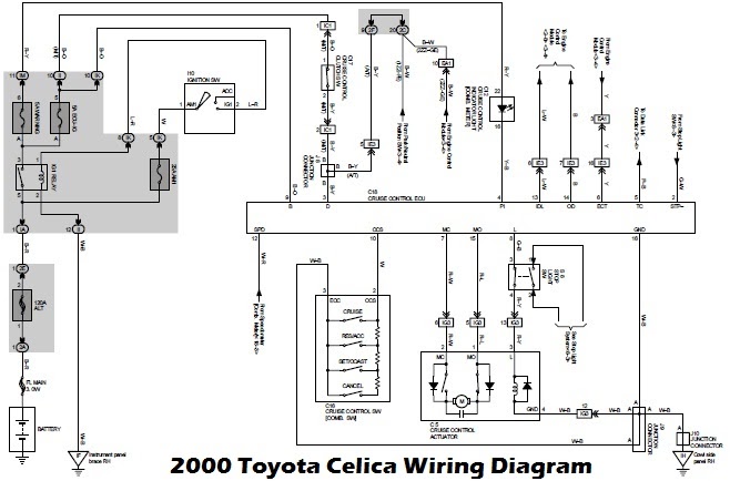 Ccomputer 2000 Toyota Wiring Harness Diagram