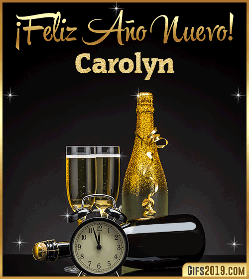 Feliz año nuevo carolyn