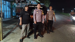 Kembali, Polsek Anjatan Gelar Patroli Malam di Bulan Ramadhan