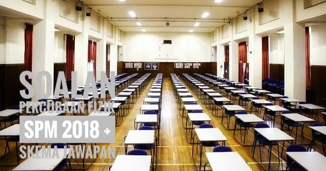 Soalan Percubaan Fizik SPM 2018 + Skema Jawapan - Peperiksaan