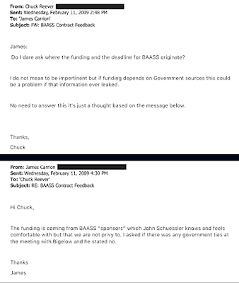 Reever-Carrion emails from Feb. 11, 2009.