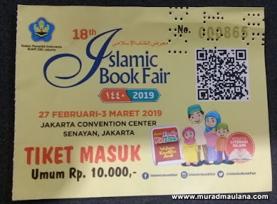 Tiket Islamic Book Fair 2019