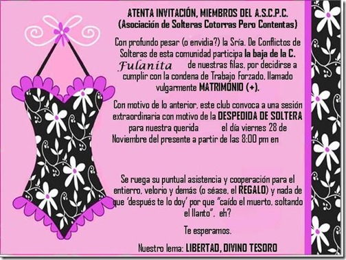 matrimonio y baby juntos shower imágenes soltera Blog de  de despedida Invitaciones