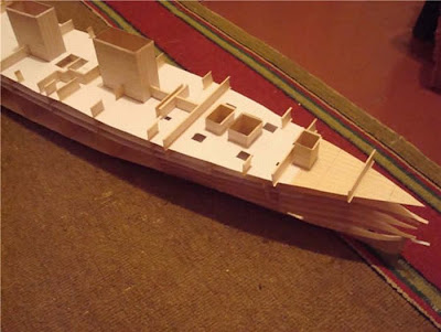 Paper model Titanic 05 Hebat!! Kapal Titanic Yang Diperbuat Daripada Kertas