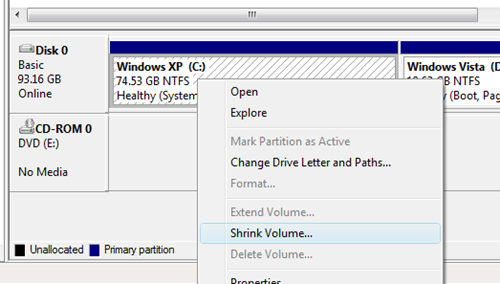 resize image without losing quality software. Resize a Partition on Windows Vista without Software
