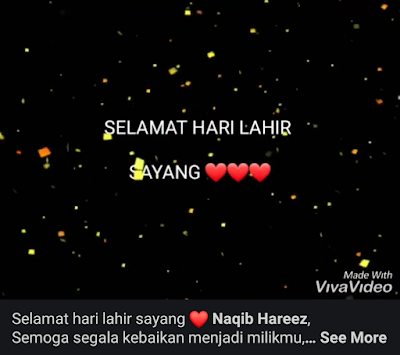 Video - Selamat Hari Lahir Sayang