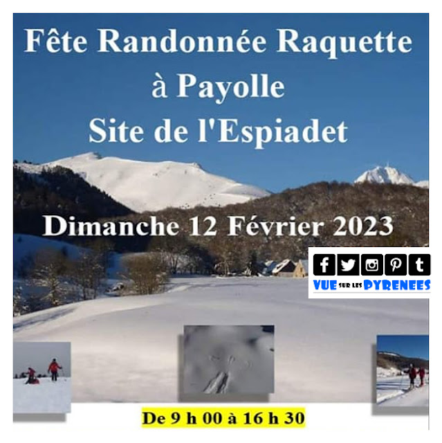 Fête Randonnée raquette 2023  à Payolle