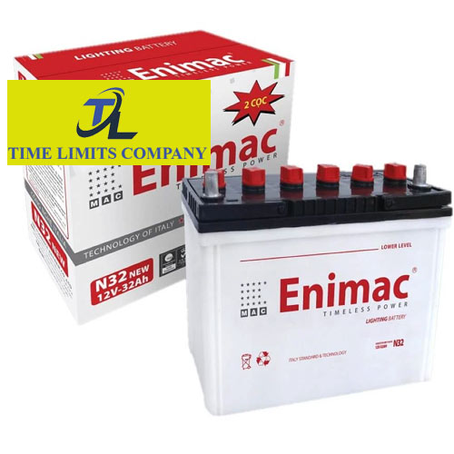 Bình ắc quy Enimac N32-2 CỌC 12V 32AH Chính Hãng Giá Rẻ