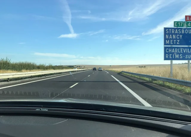 Opel grandlandx on Highway