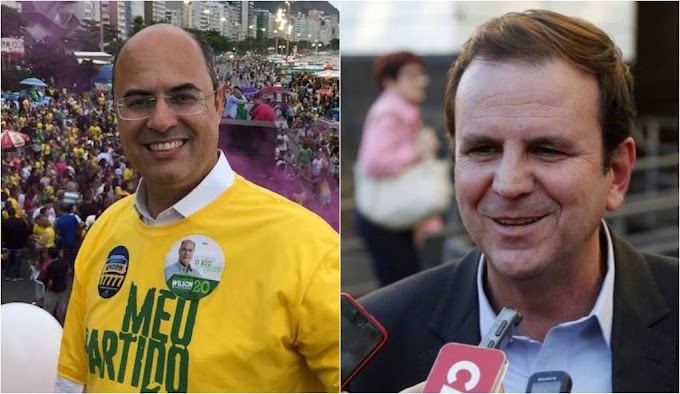 2º turno no Rio será disputado entre Wilson Witzel e Eduardo Paes