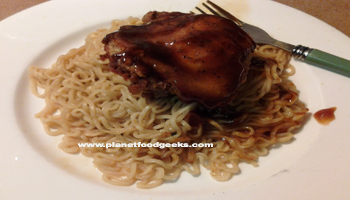 Barbecue Chicken Noodles how to make Barbecue Chicken Noodles