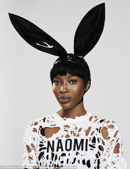 Naomi Campbell Covers Paper Magazine's Beautiful People Edition 5