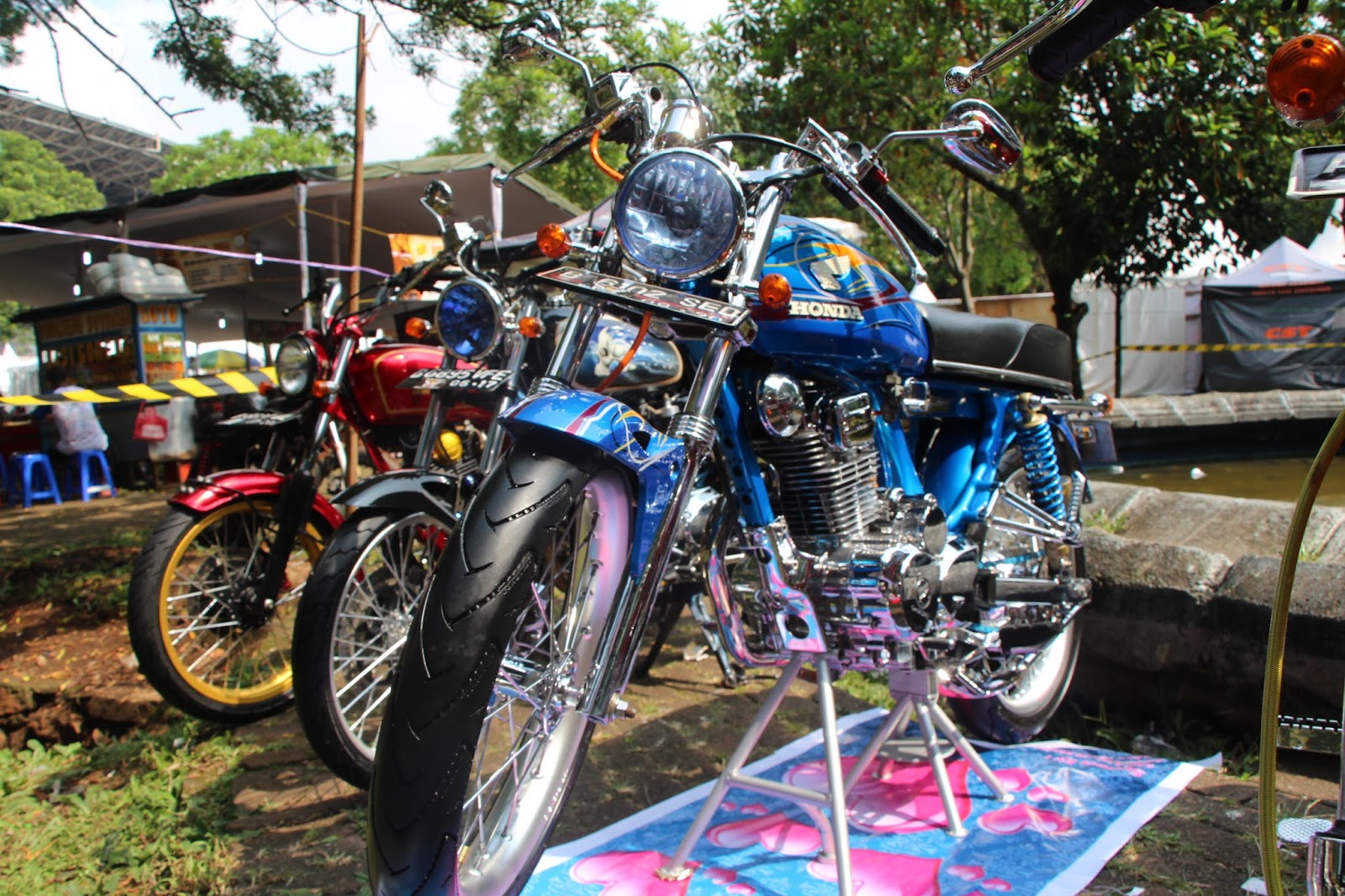 105 Modif Motor Cb Nganjuk Modifikasi Motor Honda CB Terbaru