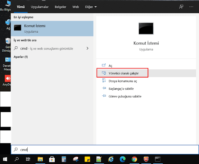 Windows 10 Laptop Bilgisayarda Pil Sağlığını Kontrol Etme