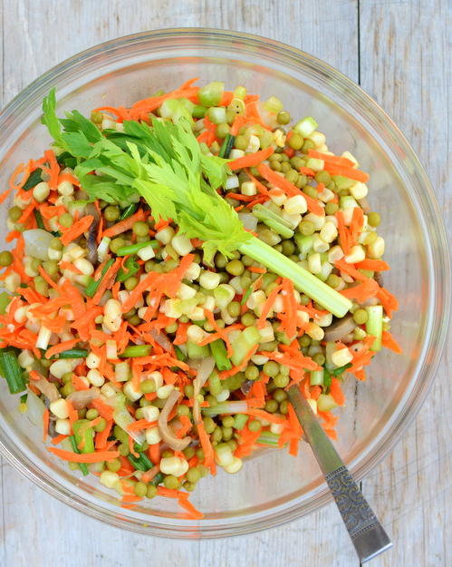 Marinated Vegetable Salad, another simple seasonal salad ♥ A Veggie Venture