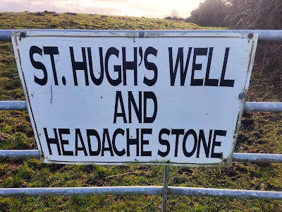 The Headache Stone and Saint Hugh's Well, Rahugh.