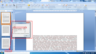 Cara Menghitung Jumlah Kata di Microsoft Word 2007