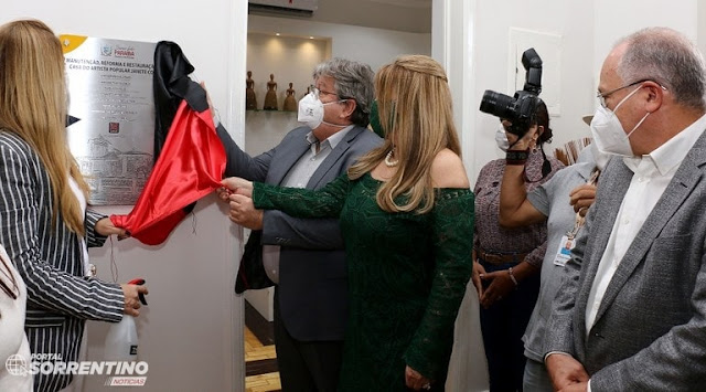 João Azevêdo entrega restauração do Museu do Artesanato e assegura mais um espaço de valorização da cultura regional