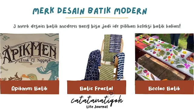 merk batik modern