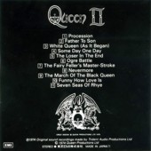 Album Cover (back): Queen II / Queen