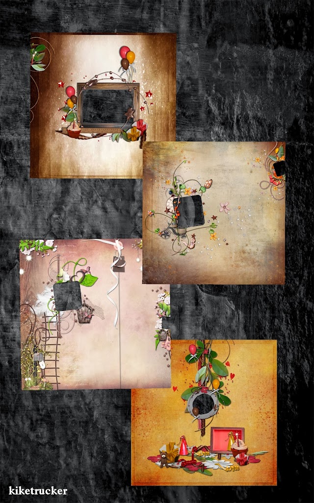 Marcos estilo scrap HD